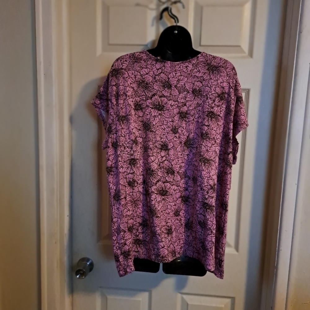 Covington floral blouse size 20-22W - Picture 5 of 6
